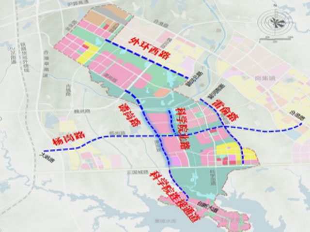 合肥市譚崗路（魏武路-三國(guó)城路）道路施工  投資約3.1億